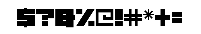 Alien Ravager Font OTHER CHARS