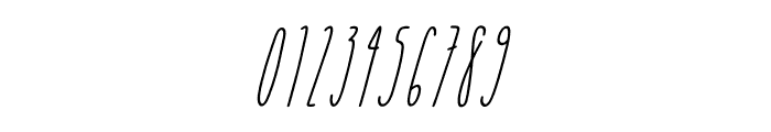Alieny Italic Font OTHER CHARS