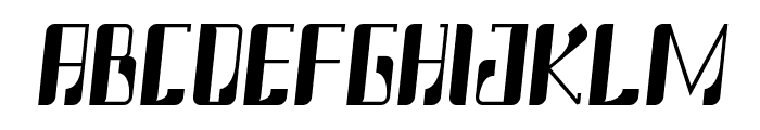 Aligan Italic Font LOWERCASE