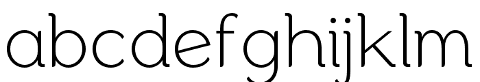 Aligarh Arabic Thin Font LOWERCASE