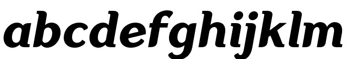 Aligarh Bold Oblique Font LOWERCASE