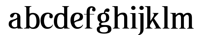 Aligater Regular Font LOWERCASE