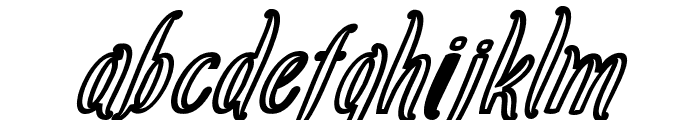 AlightOutLine-CondensedRegular Font LOWERCASE