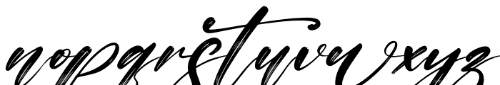 Alisabela Brushley Italic Font LOWERCASE