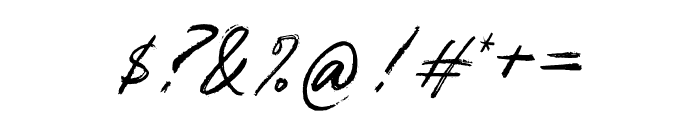AlisonPhillips-Regular Font OTHER CHARS