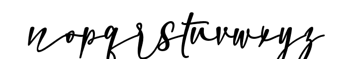 Alissa-Italic Font LOWERCASE