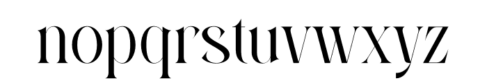 Alissan Font LOWERCASE