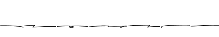 Alistair Signature Extras Font LOWERCASE