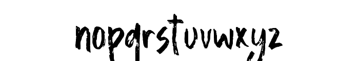 Alister Font LOWERCASE