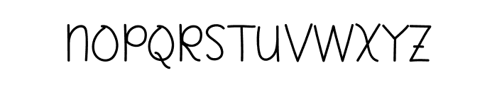 Alive Font LOWERCASE