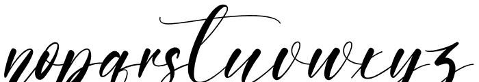 Alivelove Font LOWERCASE