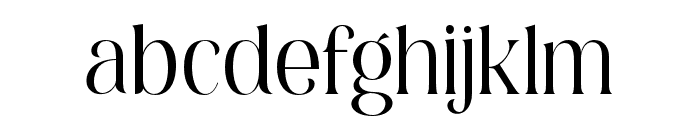 Alivhea Font LOWERCASE