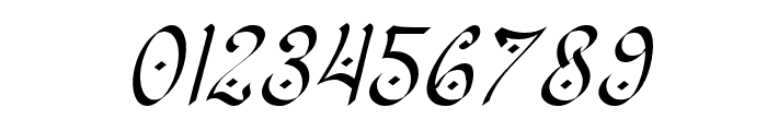 Aljadien-Italic Font OTHER CHARS