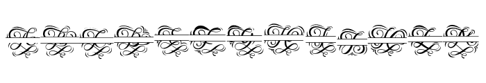 Alkha Monogram Split Font UPPERCASE