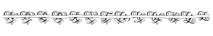 Alkha Monogram Split Font LOWERCASE