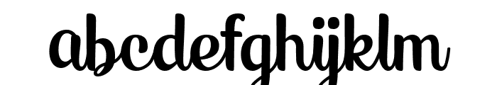 Alkie Font LOWERCASE