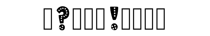All Star Font OTHER CHARS
