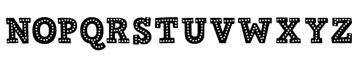 All Star Font UPPERCASE