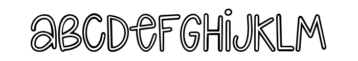 AllHollowsEve Font LOWERCASE