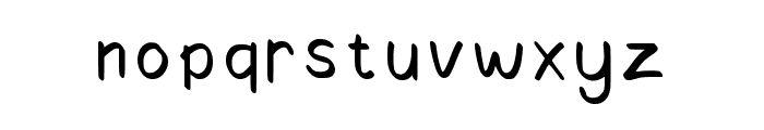 Allase Regular Font LOWERCASE