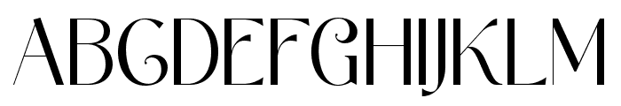 Allceira-Regular Font UPPERCASE