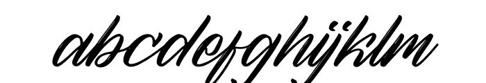 Alldegha Ramture Italic Font LOWERCASE