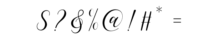 AllefiaScript Font OTHER CHARS