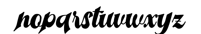 Allegata Font LOWERCASE