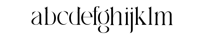 Allegiance Regular Font LOWERCASE