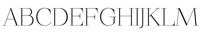 Allegory-Regular Font UPPERCASE