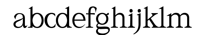 Allegre Regular Font LOWERCASE