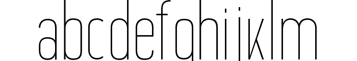 Allegro Font LOWERCASE