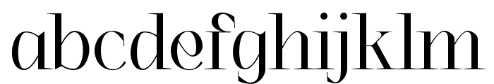 Allesters-Regular Font LOWERCASE