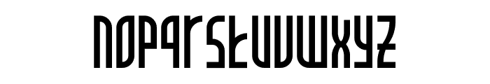 Allience Font LOWERCASE