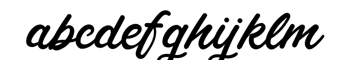 Alligner Font LOWERCASE