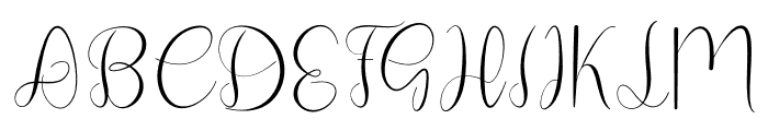 Allittes Font UPPERCASE