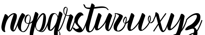 Alloefira free for personal Font LOWERCASE