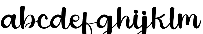 Allout Font LOWERCASE