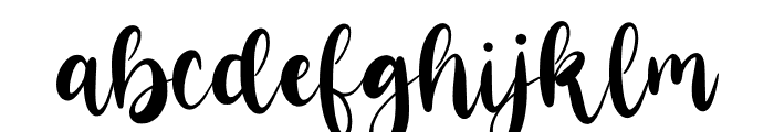 Allovetie Font LOWERCASE