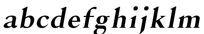 Alloy-Bold Italic Font LOWERCASE