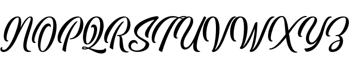 Almanor Peninsula Regular Font UPPERCASE