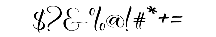 Almelostar Font OTHER CHARS