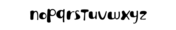 AlmondsFont Font LOWERCASE