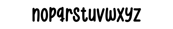 Almoust Font LOWERCASE