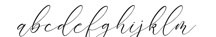 Almyrada Script Font LOWERCASE