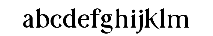 Alocasia-Serif Font LOWERCASE