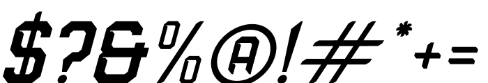 Alodraca Italic Font OTHER CHARS