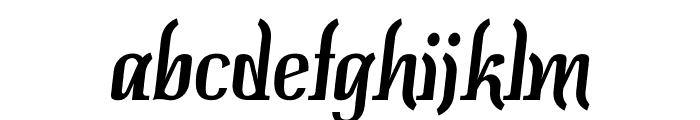 Aloha-Regular Font LOWERCASE