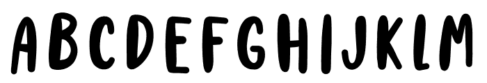 Aloha party Font LOWERCASE