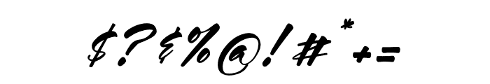Aloivytta Italic Font OTHER CHARS